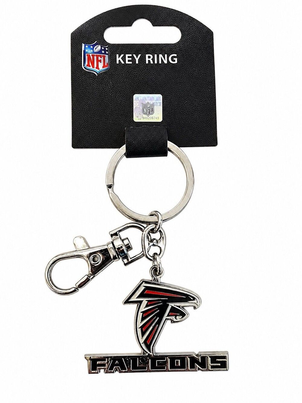 Atlanta Falcons NFL Aminco Metal Keychain Key Ring New Licensed Team Logo New